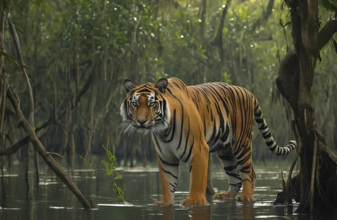 Sundarbans Mangrove Restoration Project Reports 25% Growth in Tiger Habitat