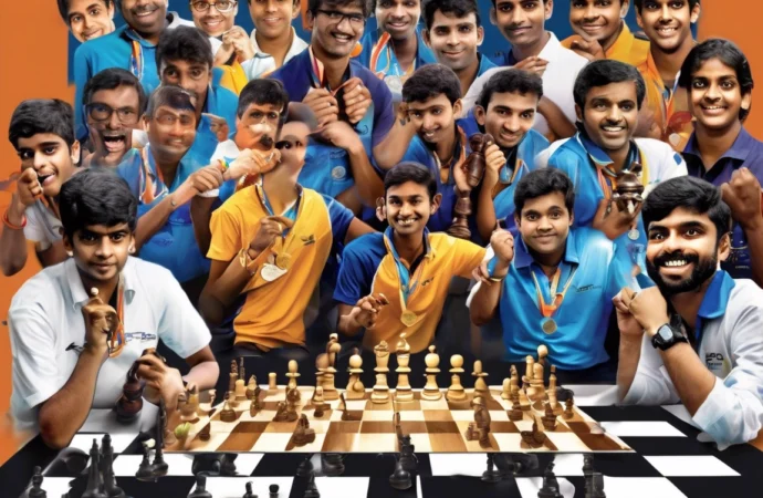 Indian Team Secures Podium Finish in Online Chess Olympiad 2025
