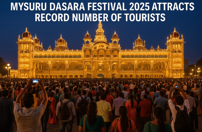 Mysuru Dasara Festival 2025 Attracts Record Number of Tourists