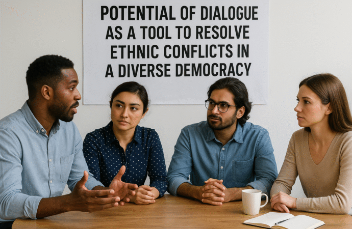 Negotiating Peace: Can Dialogue End Ethnic Tensions in India?Exploring the potential of dialogue as a tool to resolve ethnic conflicts in a diverse democracy.