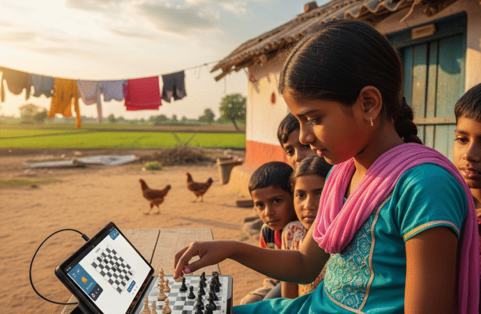 Digital Chess Platforms Make the Game Accessible to Rural India in 2025