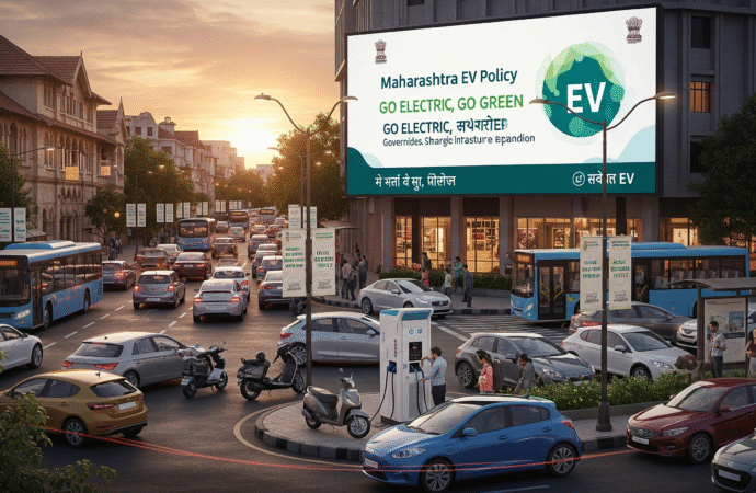 Maharashtra Government Introduces Policy to Promote Electric Vehicles