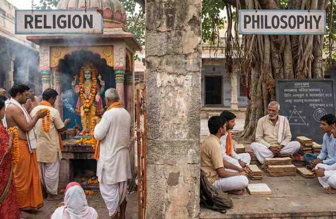 Can We Separate Religion from Philosophy in Hinduism?