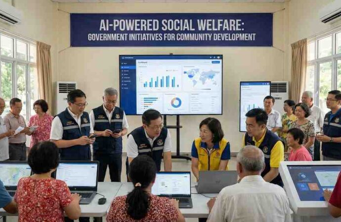 Harnessing AI for Social Welfare: Government Initiatives for Community Development