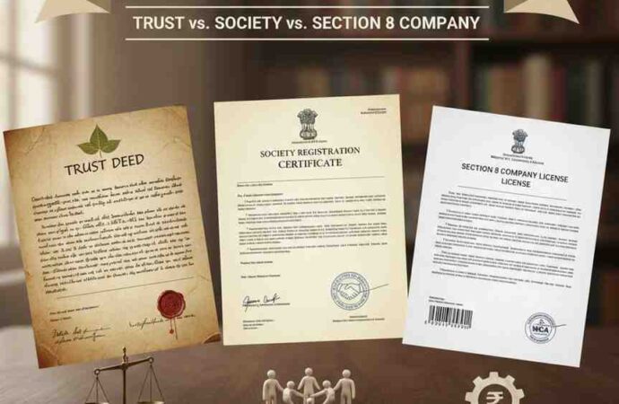 How to Start an NGO in India: Trust vs Society vs Section 8 Company