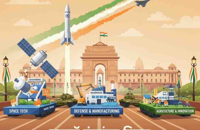 The 77th Republic Day: An “Aatmanirbhar” Display on Kartavya Path