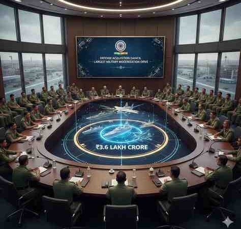 India’s Defense Acquisition Council (DAC) has greenlit a monumental ₹3.6 lakh crore procurement package, signaling the largest military modernization drive in recent history.