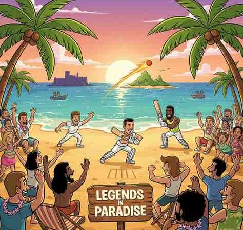 Legends in Paradise: T20 Icons Ignite Goa’s Shores and Hidden Islands