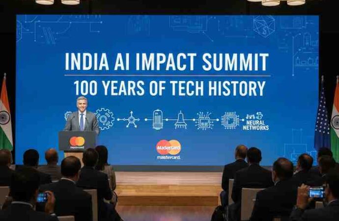 Mastercard President Cites 100 Years Of Tech History At India AI Impact Summit