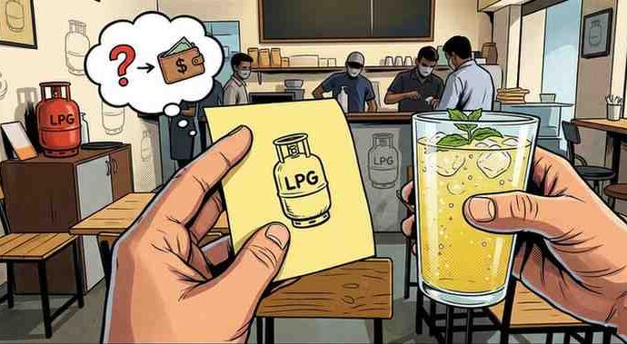 Bengaluru Cafe Slaps ‘Gas Crisis Charge’ on Lemonade Bill Amid National LPG Shortage