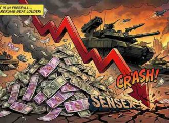 Second ‘Bloody Monday’ Erases ₹14 Lakh Crore: Sensex Plunges 1,836 Points as War Jitters Intensify