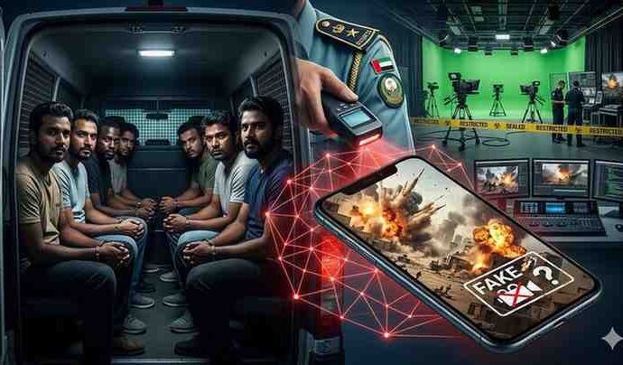 UAE Crackdown: 35 Arrested, Including 19 Indians, Over Fake War Videos Amid Regional Conflict