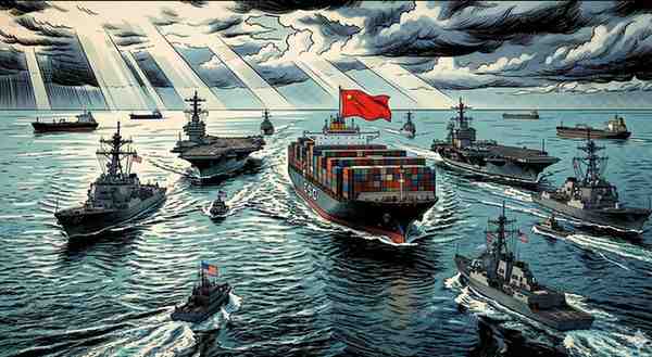 “Day 1 of U.S. Blockade: Strait of Hormuz Traffic Plummeting as China Defies New Restrictions