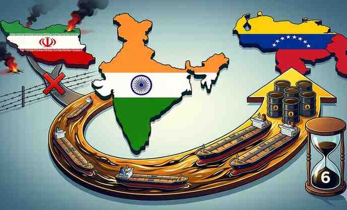 India Pivots to Venezuela: Largest Oil Import in 6 Years to Offset Iran War Fallout