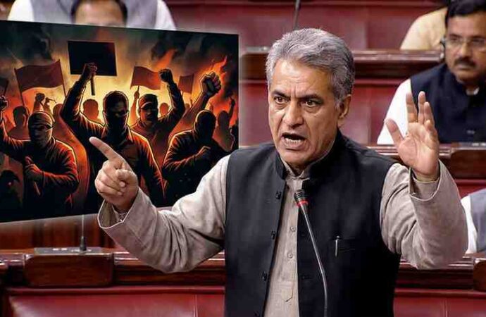 Kashmir MP Raises Concerns Over Right-Wing Extremism in Parliamentary Address