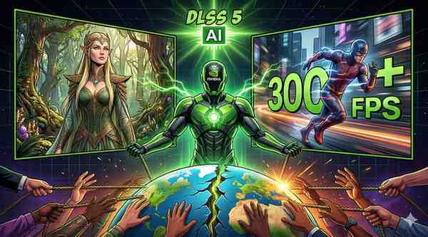 NVIDIA’s DLSS 5 AI Rendering Sparks Global Debate on Visual Fidelity vs Performance Trade-offs