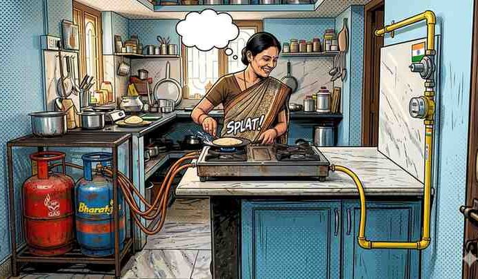 One House, One Connection: The End of India’s Dual-Gas Era