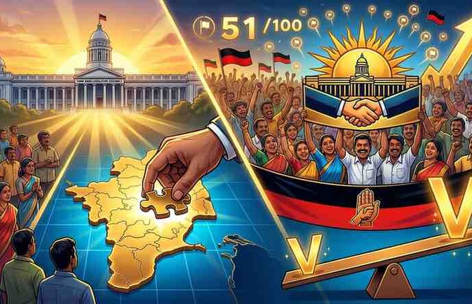 The “Thalapathy” Era Begins: Vijay’s TVK Secures Majority for Tamil Nadu Government