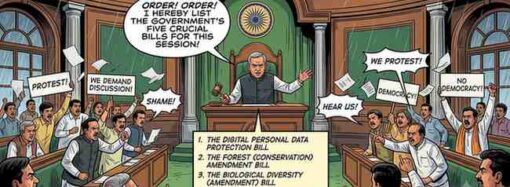 Government Lists Five Crucial Bills for Monsoon Session Amid Parliamentary Disruption