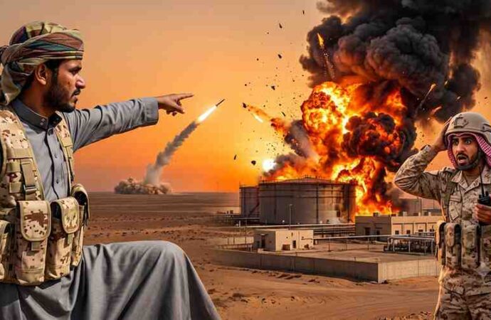 MIDDLE EAST CRISIS ESCALATES: HOUTHI MISSILE STRIKE ON SAUDI ARABIA BREAKS YEARS OF CALM