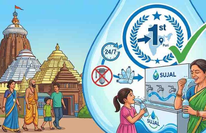 Puri Pioneers India’s First ‘Drink From Tap’ Initiative