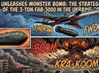 RUSSIA UNLEASHES MONSTER BOMB: THE STRATEGIC REVIVAL OF THE 3-TON FAB-3000 IN THE UKRAINE CONFLICT