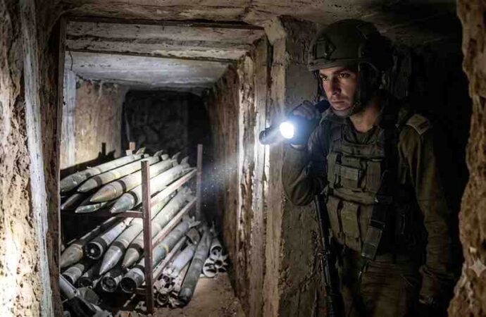 IDF’s Discovery of Rocket-Stocked Tunnels Heightens Tensions in Gaza Region