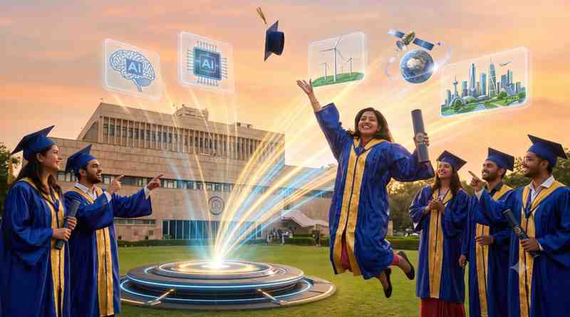 IIT Delhi Graduation Ceremony Highlights PM Modi’s Vision for India’s Technological Future