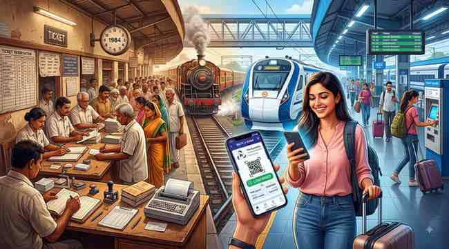 Indian Railways Marks 40 Years of Transformative Passenger Reservation System