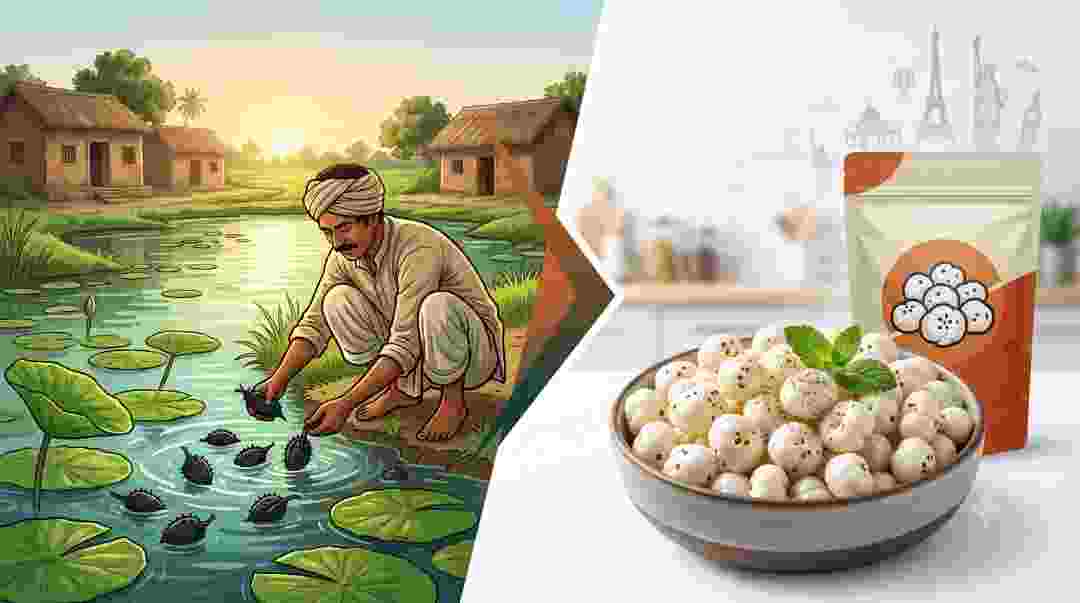 India’s Fox Nut Sector: From Traditional Crop to Global Health Trend