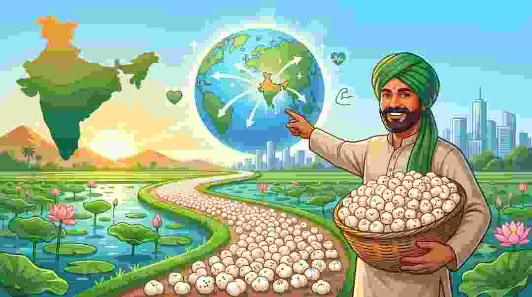 Makhana: India’s Path to Global Superfood Leadership Takes Shape