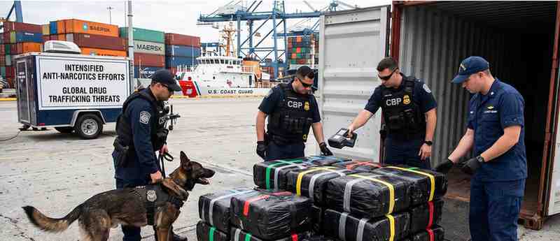 US Intensifies Anti-Narcotics Efforts Amid Rising Global Drug Trafficking Threats