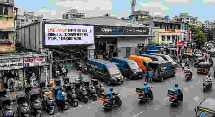 Amazon Now Enters the $1 Billion Club: The Quiet Giant Wakes Up in India’s Quick Commerce Wars