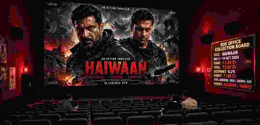 Box Office Nightmare: Akshay Kumar and Saif Ali Khan’s ‘Haiwaan’ Tanks
