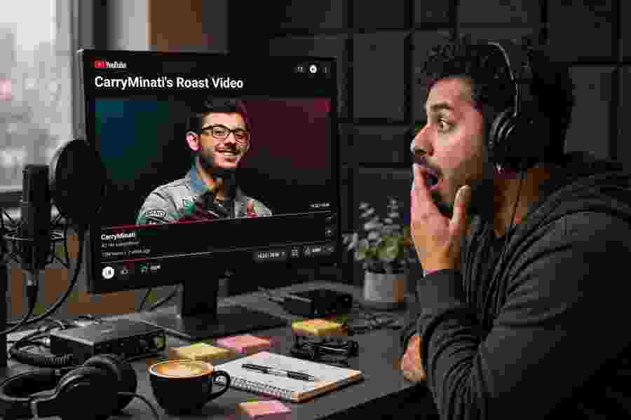 CarryMinati’s Roast Video: Podcast Host Reacts