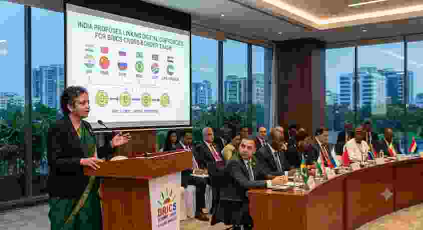 India Proposes Linking Digital Currencies at BRICS Summit to Streamline Cross-Border Trade